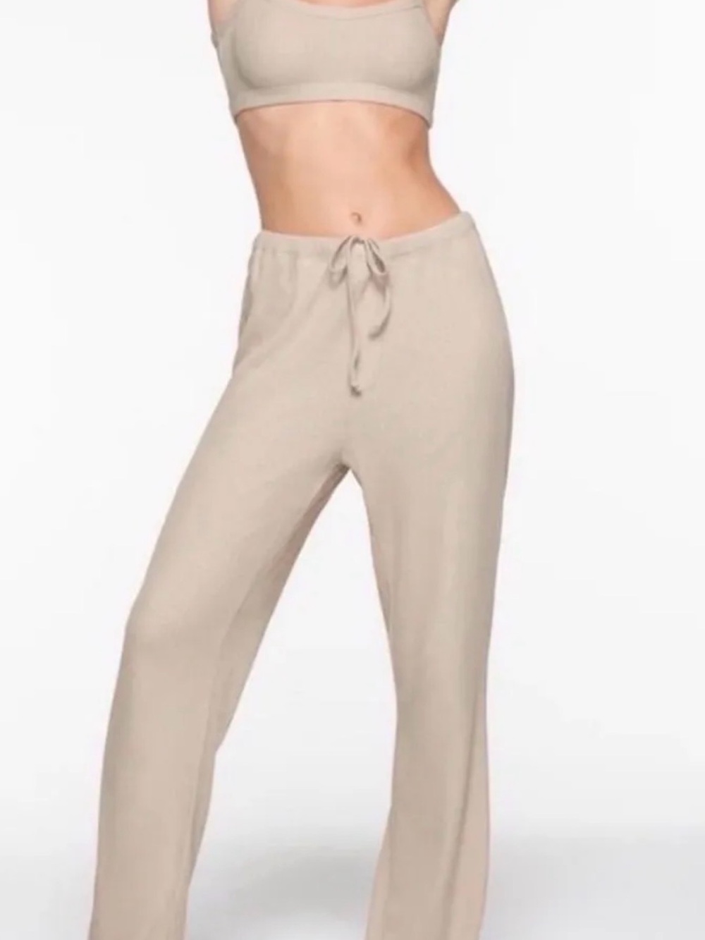 SKIMS women’s waffle loose pant SIZE XL NEW WITHOUT TAGS